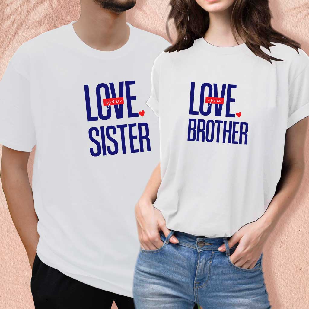 Love You Brother & Sister (set of 2) T-Shirt