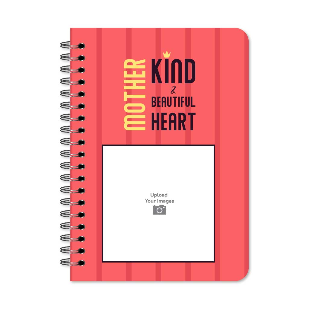 Mother Kind & Beautiful Heart Notebook