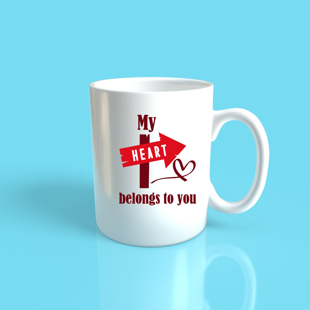 My Heart is belongs to you Mug