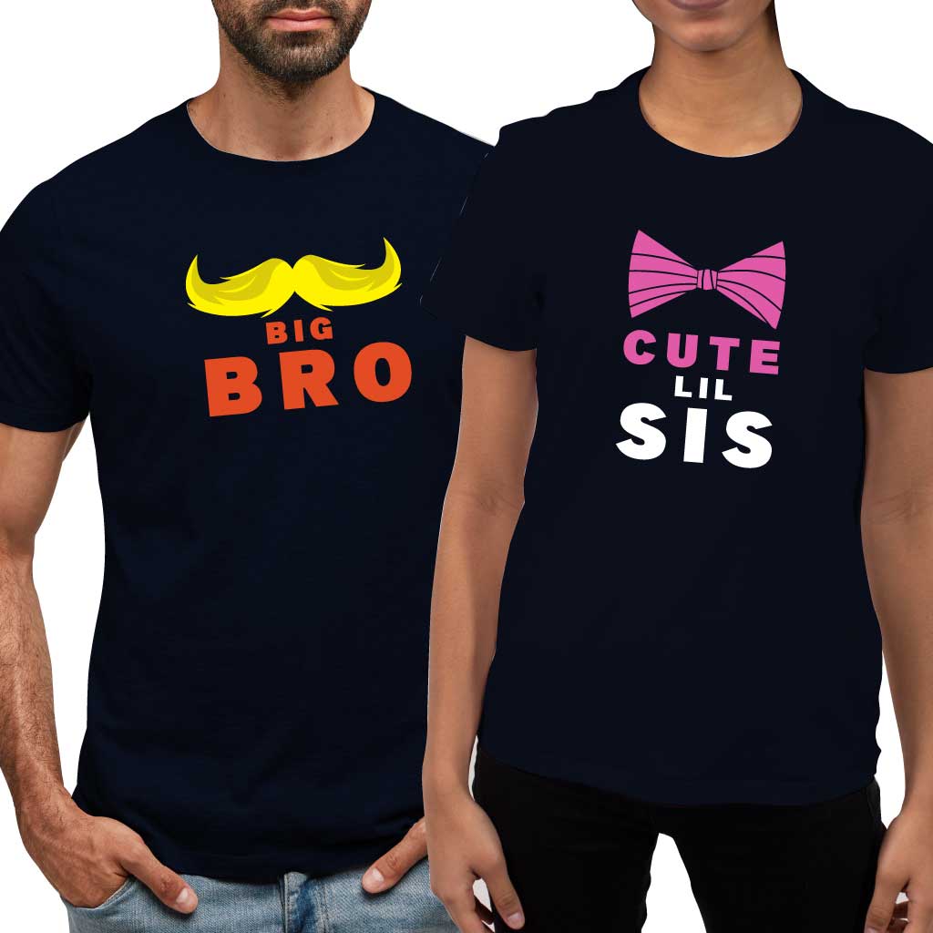 Big Bro & Cute Lil Sis (set of 2) T-Shirt