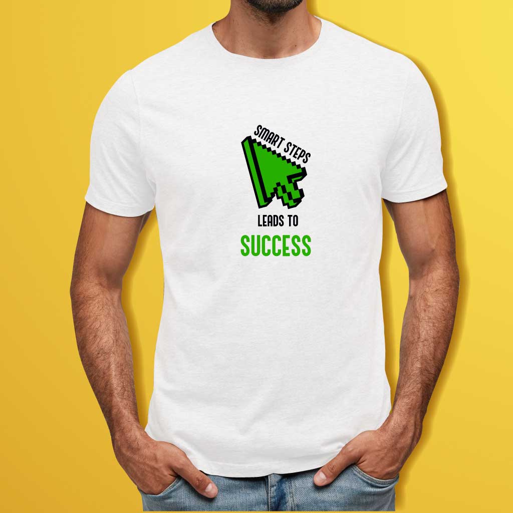 Smart Steps Leads to Success T-Shirt