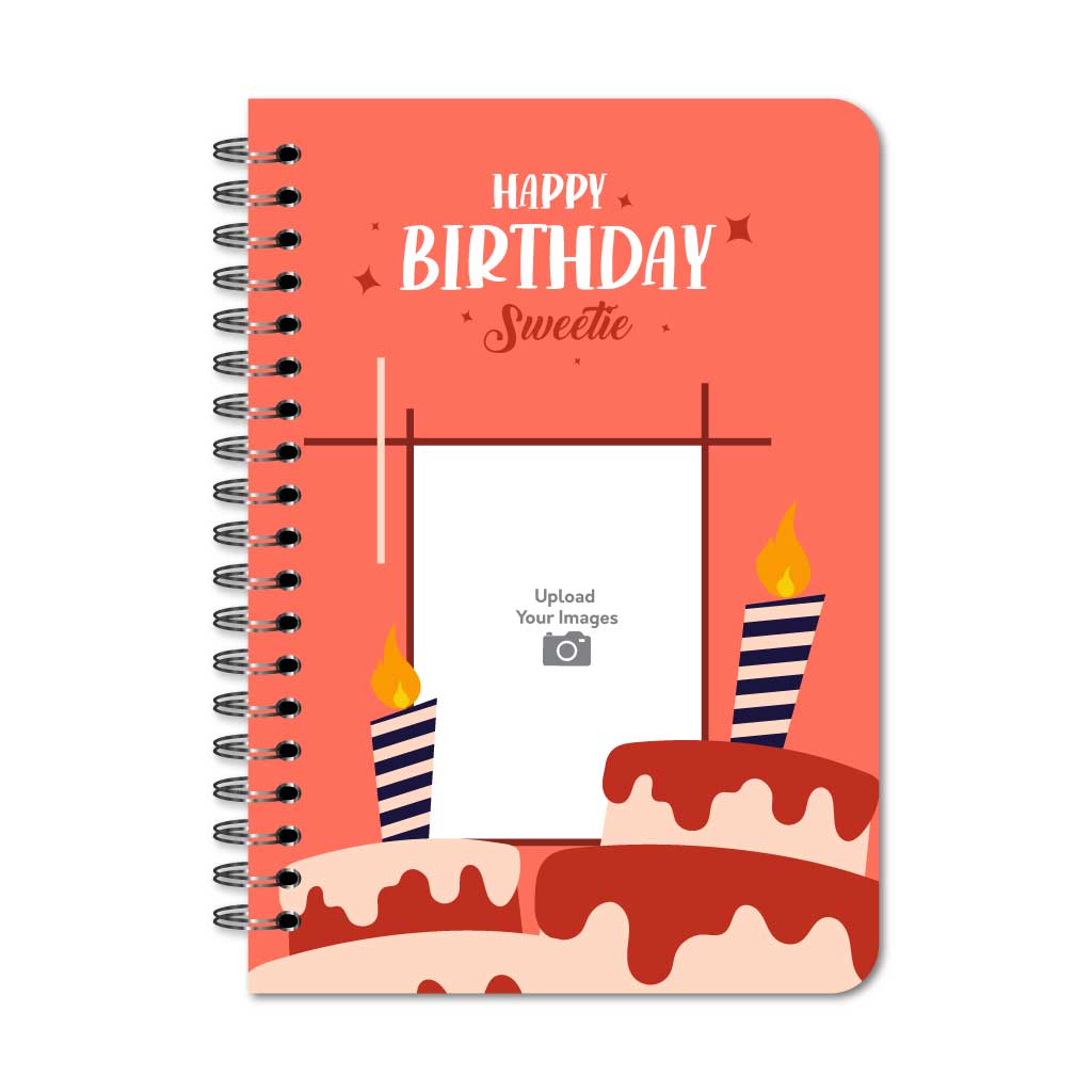 Happy Birthday Sweetie Notebook