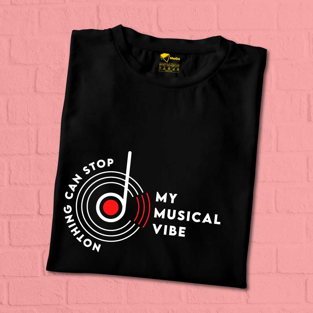 Designer T-Shirt for Music and Dance Lovers