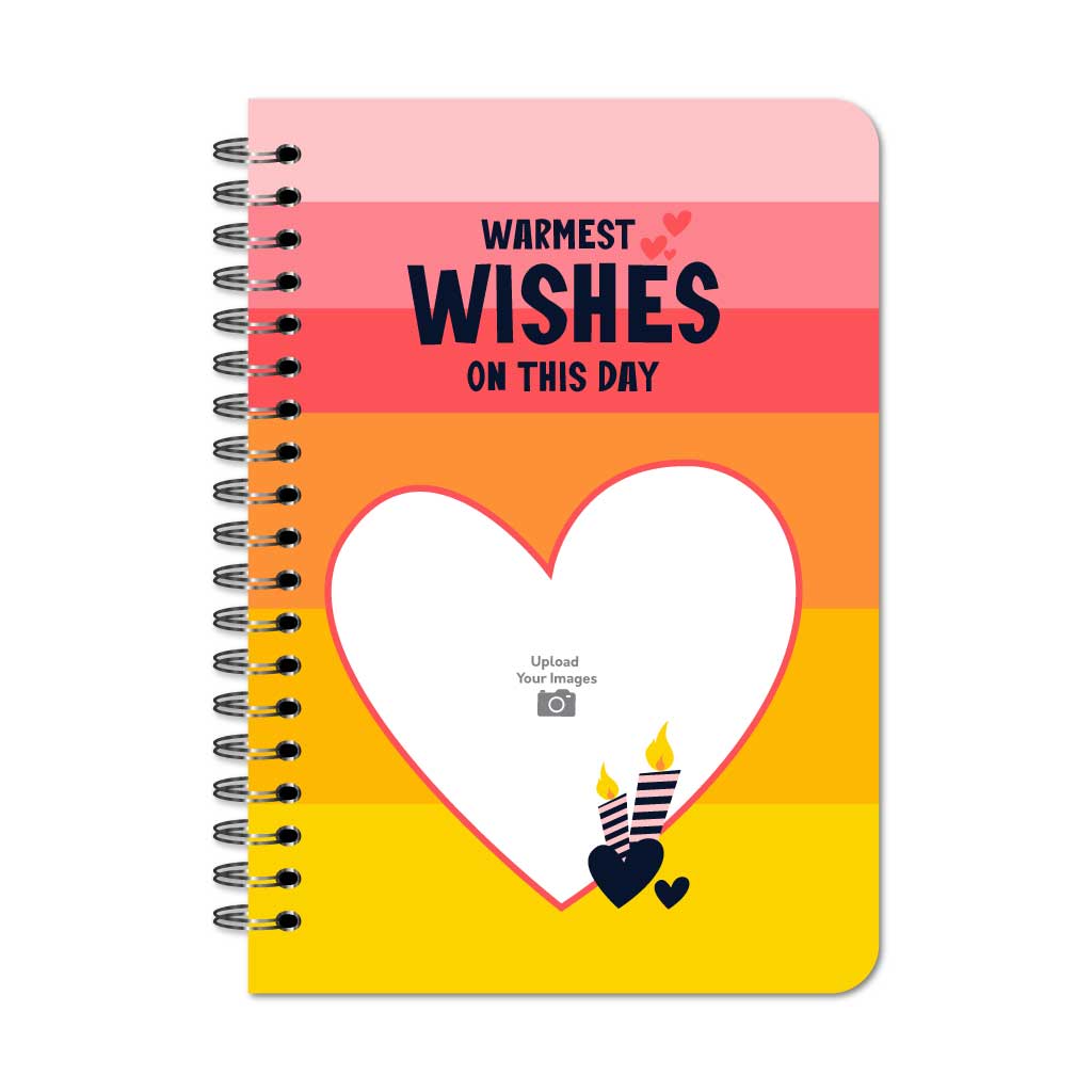 Warmest Wishes on this day Notebook