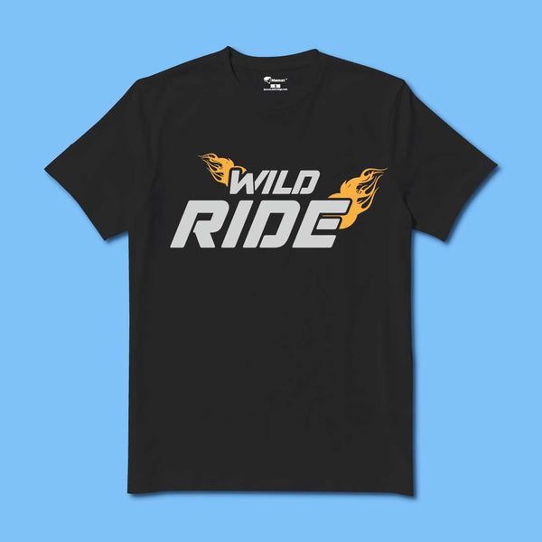 Wild Ride Graphic Print T-Shirt – Unisex Streetwear with Front Design