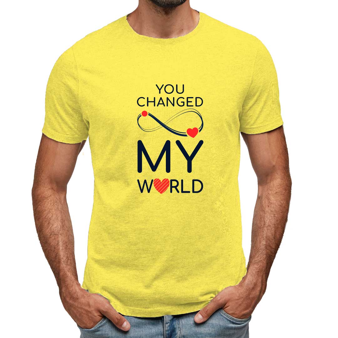 You changed my world T-Shirt